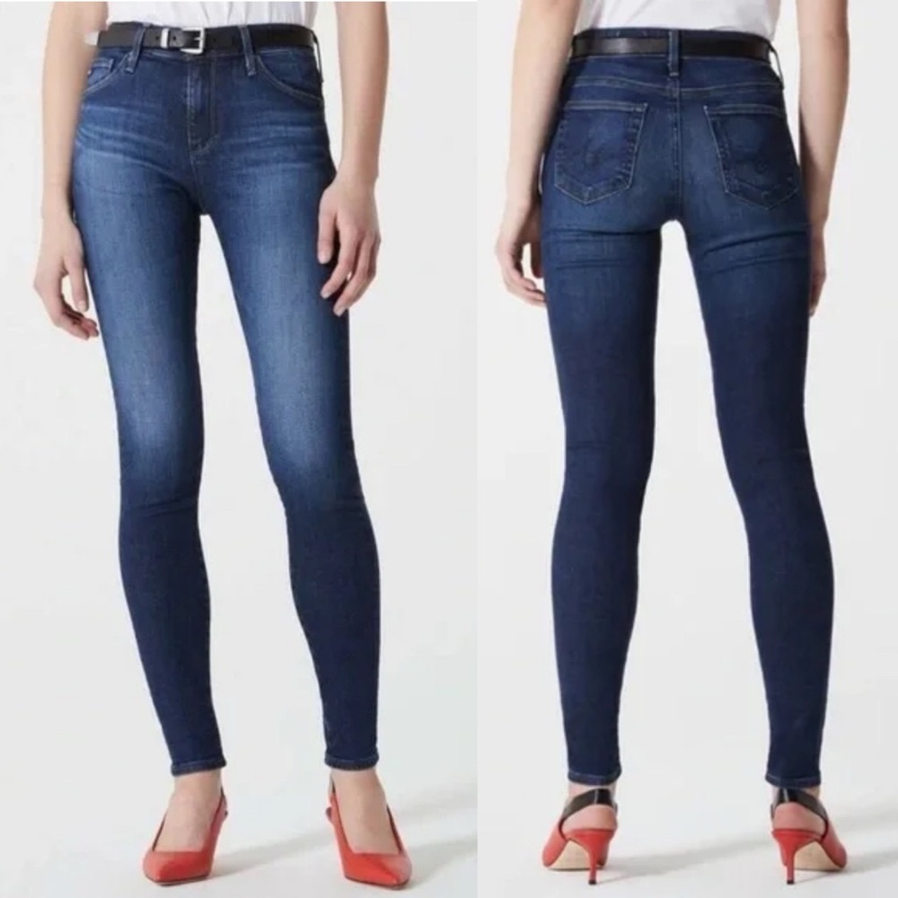 Adriano Goldschmied The Farrah Skinny Jeans High Rise Blue Women's Size 26R